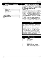 Preview for 2 page of Montigo M38DV-ST (MH) Manual