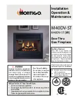 Montigo M40DV-ST Installation & Operation Manual preview