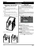 Предварительный просмотр 7 страницы Montigo M40DV-ST Installation & Operation Manual