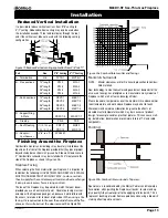 Предварительный просмотр 13 страницы Montigo M40DV-ST Installation & Operation Manual