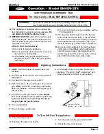 Предварительный просмотр 17 страницы Montigo M40DV-ST Installation & Operation Manual