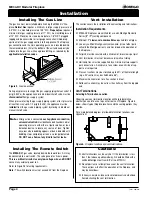 Предварительный просмотр 4 страницы Montigo ME34-DV Installation & Operation Manual