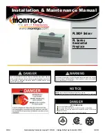 Montigo PL38DF Installation & Maintenance Manual preview