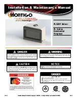 Preview for 1 page of Montigo PL52DFL-I Installation & Maintenance Manual