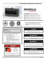 Montigo R Series Installation & Maintenance Manual preview