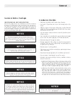 Preview for 4 page of Montigo R Series Installation & Maintenance Manual