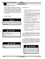 Preview for 4 page of Montigo R320 Installation & Maintenance Manual