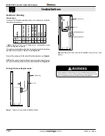 Preview for 8 page of Montigo R320 Installation & Maintenance Manual