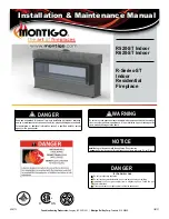 Montigo R520-ST Installation & Maintenance Manual preview