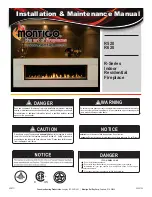 Montigo R520 Installation & Maintenance Manual preview