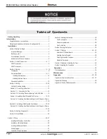 Preview for 2 page of Montigo R520 Installation & Maintenance Manual