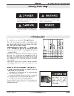 Preview for 3 page of Montigo R520 Installation & Maintenance Manual