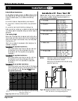 Предварительный просмотр 10 страницы Montigo Wildfire MW38-DV Installation & Operation Manual