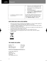 Preview for 36 page of Montiss Breeze CSM5760M User Manual