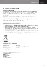 Preview for 13 page of Montiss CSC5623M User Manual