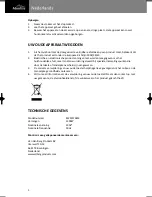 Preview for 8 page of Montiss KWM5794M User Manual