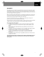 Preview for 11 page of Montiss MISTRAL CVC5783MW User Manual