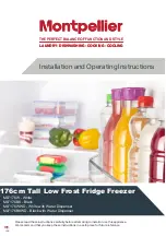 Montpelier MLF176BK Installation And Operating Instructions Manual preview