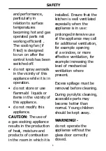 Preview for 6 page of montpellier DO3550UB Installation And Operating Instructions Manual