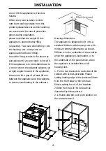 Preview for 27 page of montpellier DO3550UB Installation And Operating Instructions Manual