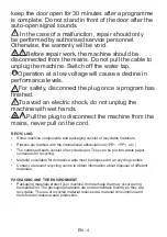 Preview for 8 page of montpellier MAB600 Installation And Operating Instructions Manual