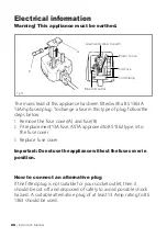 Preview for 21 page of montpellier MBUR201 Installation And Operating Instructions Manual