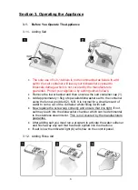 Preview for 8 page of montpellier MD214FS60W Installation And Operating Instructions Manual