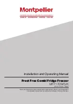 Preview for 1 page of montpellier MFF170K Installation And Operating Manual