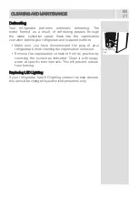 Предварительный просмотр 20 страницы montpellier MFF186ALX Installation And Operating Instructions Manual