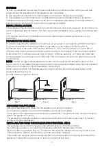 Preview for 6 page of montpellier MGB60X Installation And Operating Instructions Manual