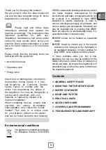 Preview for 3 page of montpellier MIHP75 Installation And Operating Instructions Manual