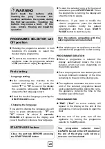 Preview for 20 page of montpellier MIHP75 Installation And Operating Instructions Manual