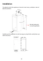 Предварительный просмотр 13 страницы montpellier MITR122 Installation And Operating Instructions Manual