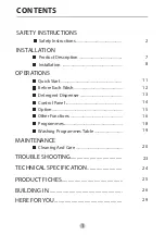 Preview for 3 page of montpellier MIWM65 Installation And Operating Instructions Manual