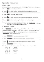 Preview for 10 page of montpellier MMW21SCS Installation And Operating Instructions Manual