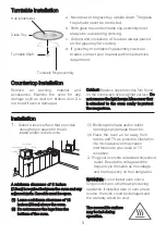 Предварительный просмотр 9 страницы montpellier MMW21SIL Installation And Operating Instructions Manual