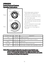 Preview for 10 page of montpellier MMW21SIL Installation And Operating Instructions Manual