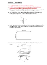 Preview for 6 page of montpellier MON-CACH500 Installation And Operating Instructions Manual