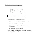 Preview for 9 page of montpellier MON-CACH500 Installation And Operating Instructions Manual