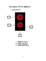 Preview for 4 page of montpellier MON-CER30T2 Installation And Operating Instructions Manual