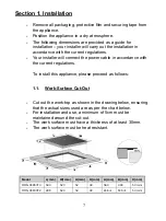 Preview for 7 page of montpellier MON-CER30T2 Installation And Operating Instructions Manual