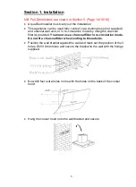 Preview for 6 page of montpellier MON-DCH1060BG Installation And Operating Instructions Manual