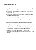 Preview for 9 page of montpellier MON-DCH1060BG Installation And Operating Instructions Manual