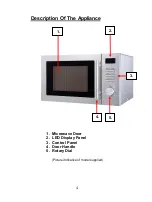 Preview for 4 page of montpellier MON-MMW34CSS Installation And Operating Instructions Manual