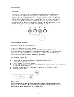 Preview for 24 page of montpellier MON-MW5100P Installation And Operating Instructions Manual