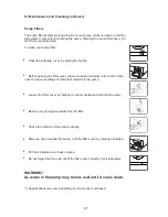 Preview for 26 page of montpellier MON-MW5100P Installation And Operating Instructions Manual