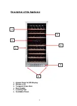 Preview for 4 page of montpellier MON-WS94SDX Installation And Operating Instructions Manual