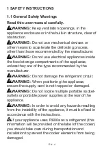 Preview for 4 page of montpellier MRF48W-1/BK Installation And Operating Instructions Manual