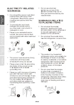 Preview for 9 page of montpellier MS150W Installation And Operating Instructions Manual