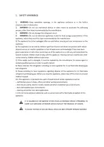 Предварительный просмотр 3 страницы montpellier MS180W Installation And Operating Instructions Manual